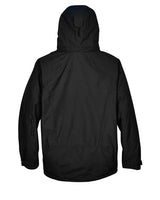 North End 88178 Men's Caprice 3-in-1 Jacket with Soft Shell Liner #color_BLACK