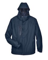 North End 88178 Men's Caprice 3-in-1 Jacket with Soft Shell Liner #color_CLASSIC NAVY