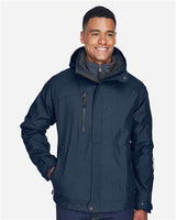 North End 88178 Men's Caprice 3-in-1 Jacket with Soft Shell Liner #color_CLASSIC NAVY