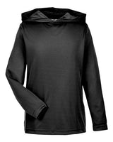 Team 365 TT41Y Youth Zone Performance Hoodie #color_BLACK
