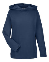 Team 365 TT41Y Youth Zone Performance Hoodie #color_SPORT DARK NAVY