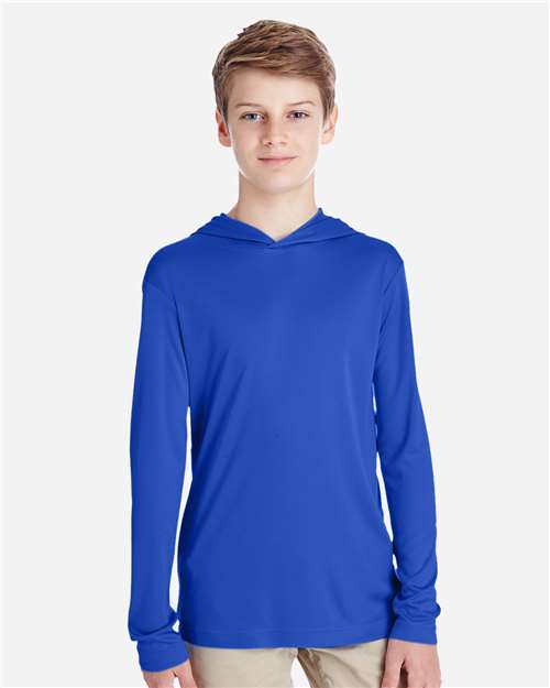 Team 365 TT41Y Youth Zone Performance Hoodie #color_SPORT ROYAL