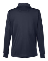 Harriton M348LW Ladies' Advantage Snag Protection Plus IL Long Sleeve Polo #color_DARK NAVY