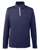 Puma Golf 596807 Men's Icon Quarter-Zip #color_PEACOAT