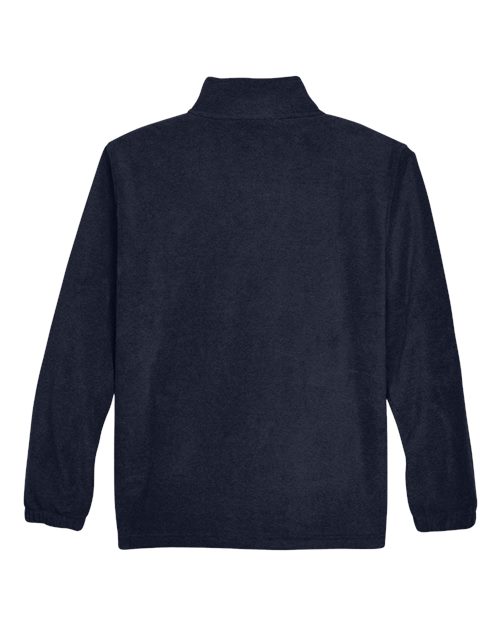 Harriton M990T Men's Tall 8 oz. Full-Zip Fleece #color_NAVY