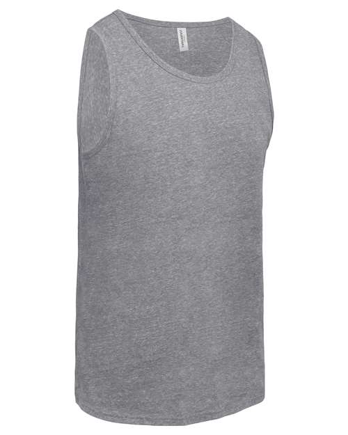Threadfast Apparel 102C Unisex Triblend Tank #color_GREY TRIBLEND