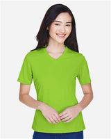 Team 365 TT11W Ladies' Zone Performance T-Shirt #color_ACID GREEN