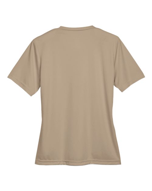 Team 365 TT11W Ladies' Zone Performance T-Shirt #color_DESERT KHAKI