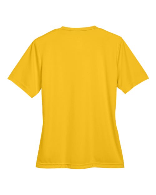 Team 365 TT11W Ladies' Zone Performance T-Shirt #color_SP ATHLETIC GOLD