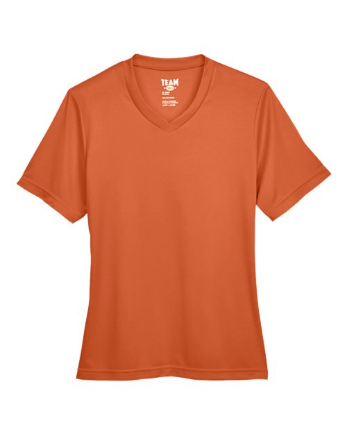 Team 365 TT11W Ladies' Zone Performance T-Shirt #color_SPRT BRNT ORANGE