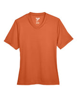 Team 365 TT11W Ladies' Zone Performance T-Shirt #color_SPRT BRNT ORANGE