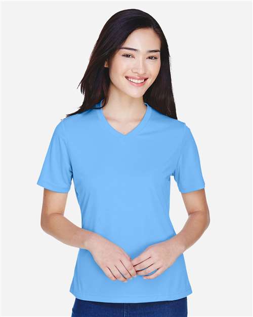 Team 365 TT11W Ladies' Zone Performance T-Shirt #color_SPORT LIGHT BLUE