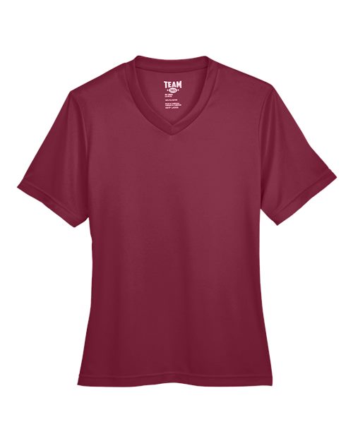 Team 365 TT11W Ladies' Zone Performance T-Shirt #color_SPORT MAROON