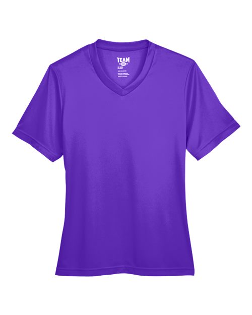Team 365 TT11W Ladies' Zone Performance T-Shirt #color_SPORT PURPLE