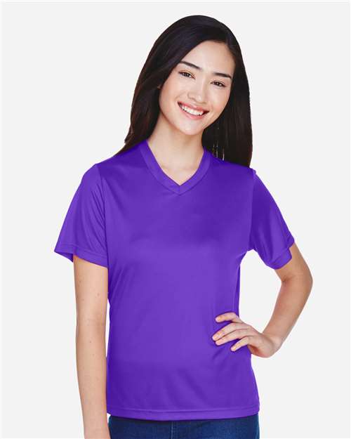 Team 365 TT11W Ladies' Zone Performance T-Shirt #color_SPORT PURPLE