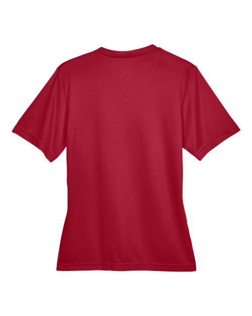 Team 365 TT11W Ladies' Zone Performance T-Shirt #color_SPORT SCRLET RED