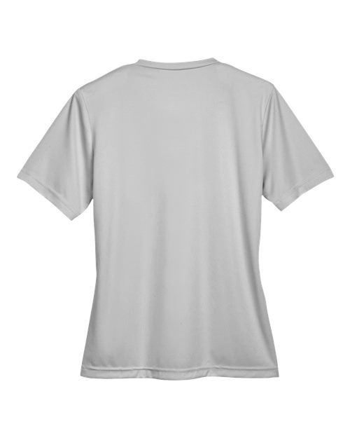 Team 365 TT11W Ladies' Zone Performance T-Shirt #color_SPORT SILVER