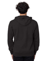 econscious EC5650 Men's Organic/Recycled Full-Zip Hooded Sweatshirt #color_BLACK