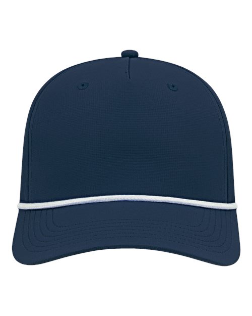 CAP AMERICA i7256 Athletic Rope Cap #color_Navy/ White