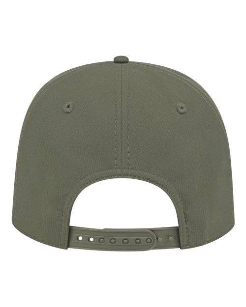 CAP AMERICA i7256 Athletic Rope Cap #color_Olive Green/ Black