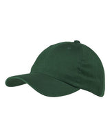 Big Accessories BX001 6-Panel Brushed Twill Unstructured Cap #color_FOREST