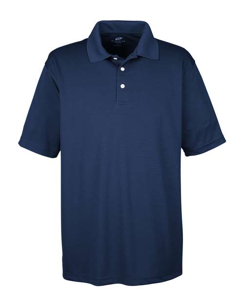 UltraClub 8445 Men's Cool & Dry Stain-Release Performance Polo #color_NAVY