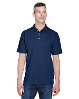 UltraClub 8445 Men's Cool & Dry Stain-Release Performance Polo #color_NAVY
