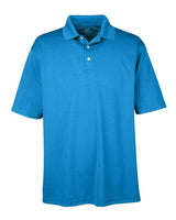 UltraClub 8445 Men's Cool & Dry Stain-Release Performance Polo #color_PACIFIC BLUE