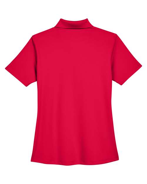 UltraClub 8445L Ladies' Cool & Dry Stain-Release Performance Polo #color_RED