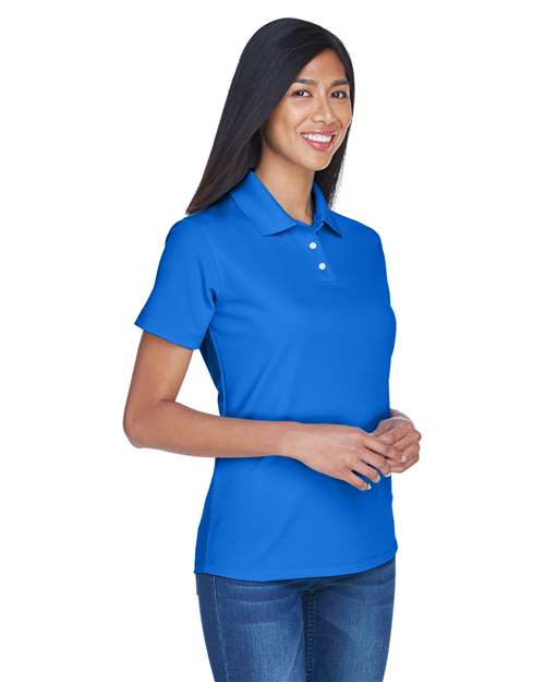 UltraClub 8445L Ladies' Cool & Dry Stain-Release Performance Polo #color_ROYAL