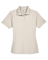 UltraClub 8445L Ladies' Cool & Dry Stain-Release Performance Polo #color_STONE