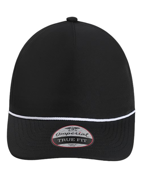 Imperial 5054U The Harrison Cap #color_Black/ White