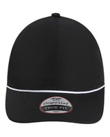 Imperial 5054U The Harrison Cap #color_Black/ White
