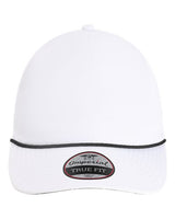 Imperial 5054U The Harrison Cap #color_White/ Black