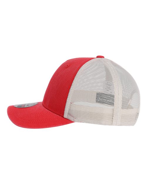 Imperial X240M The Gambit Mesh Back Cap #color_Nantucket Red/ Stone