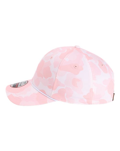 Imperial 5058 The Outtasite Cap #color_Frog Skin Camo Light Pink
