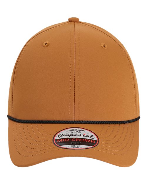 Imperial 7054 The Wingman Cap #color_Buckthorn Brown/ Black