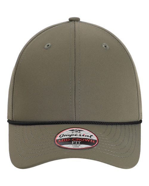 Imperial 7054 The Wingman Cap #color_Olive Green/ Black