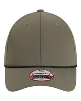 Imperial 7054 The Wingman Cap #color_Olive Green/ Black
