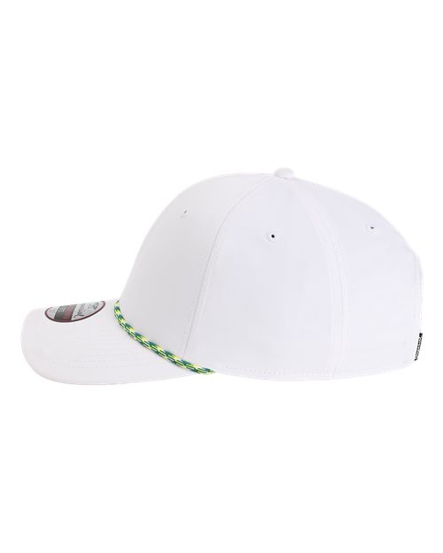 Imperial 7054 The Wingman Cap #color_White/ Green/ Yellow