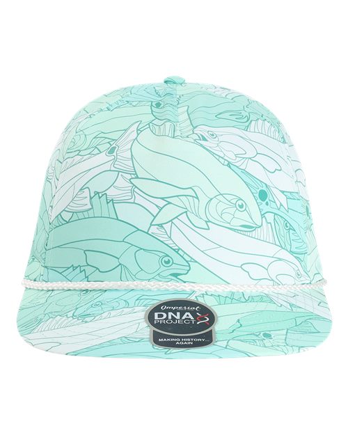 Imperial DNA014 The Golden Hour Cap #color_Aqua