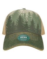 LEGACY OFAFP Old Favorite Five-Panel Trucker Cap #color_Deep Forest