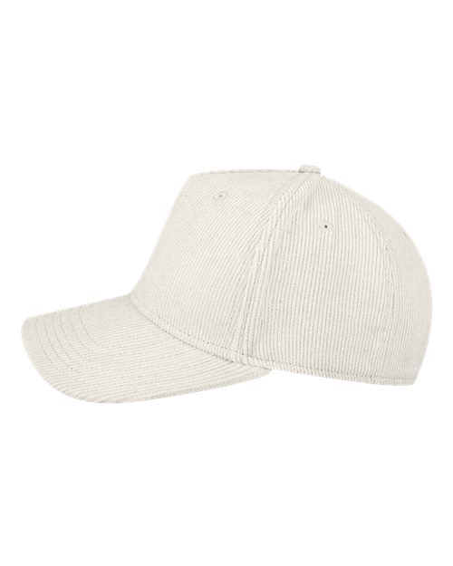 LEGACY ROADIE Five-Panel Trucker Cap #color_Ivory Corduroy
