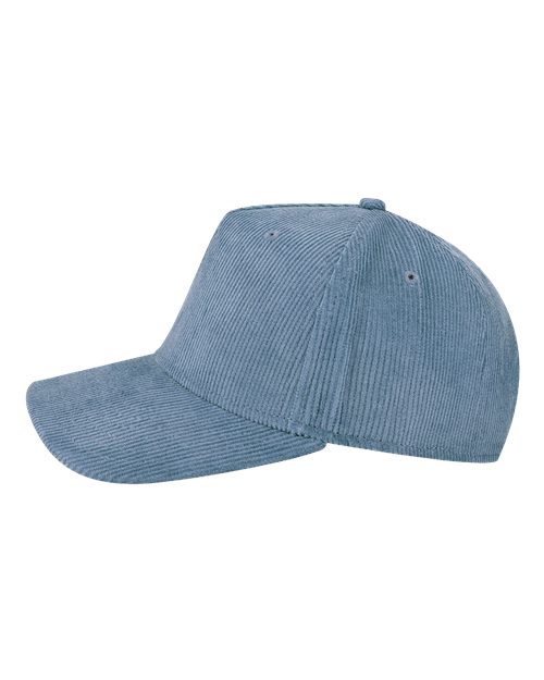 LEGACY ROADIE Five-Panel Trucker Cap #color_Ocean Corduroy