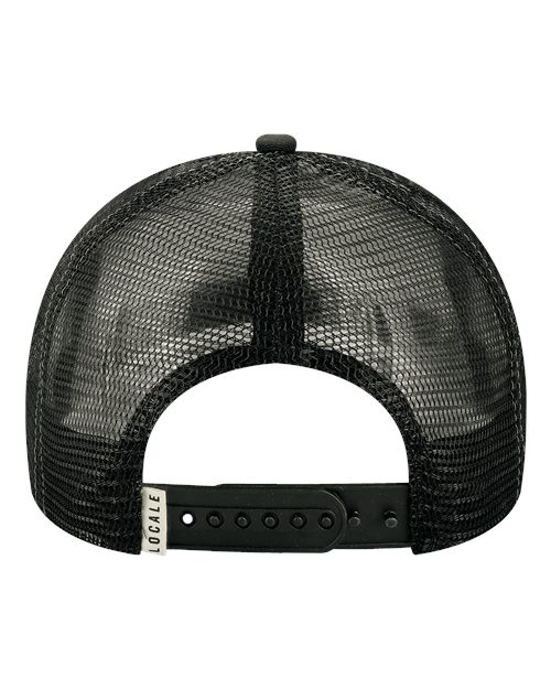 LOCALE 5PTKR Trucker Cap #color_Chairlift/ Black