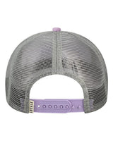 LOCALE 5PTKR Trucker Cap #color_Purple Ranges/ Lavendar Sophia G