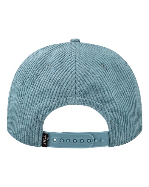 LOCALE WILSON Unstructured with Rope Cap #color_Lake Blue Corduroy