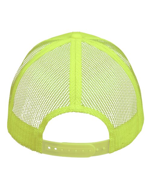 Valucap VC400 Mesh-Back Twill Trucker Cap #color_Neon Yellow