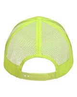 Valucap VC400 Mesh-Back Twill Trucker Cap #color_Neon Yellow