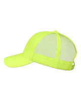 Valucap VC400 Mesh-Back Twill Trucker Cap #color_Neon Yellow